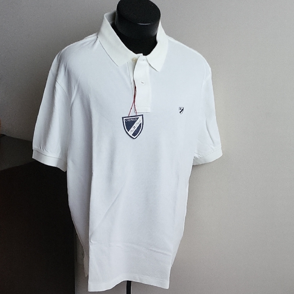2 Daniel Cremieux White Classic Polo Shirt (2) XXL NWT - Picture 2 of 16